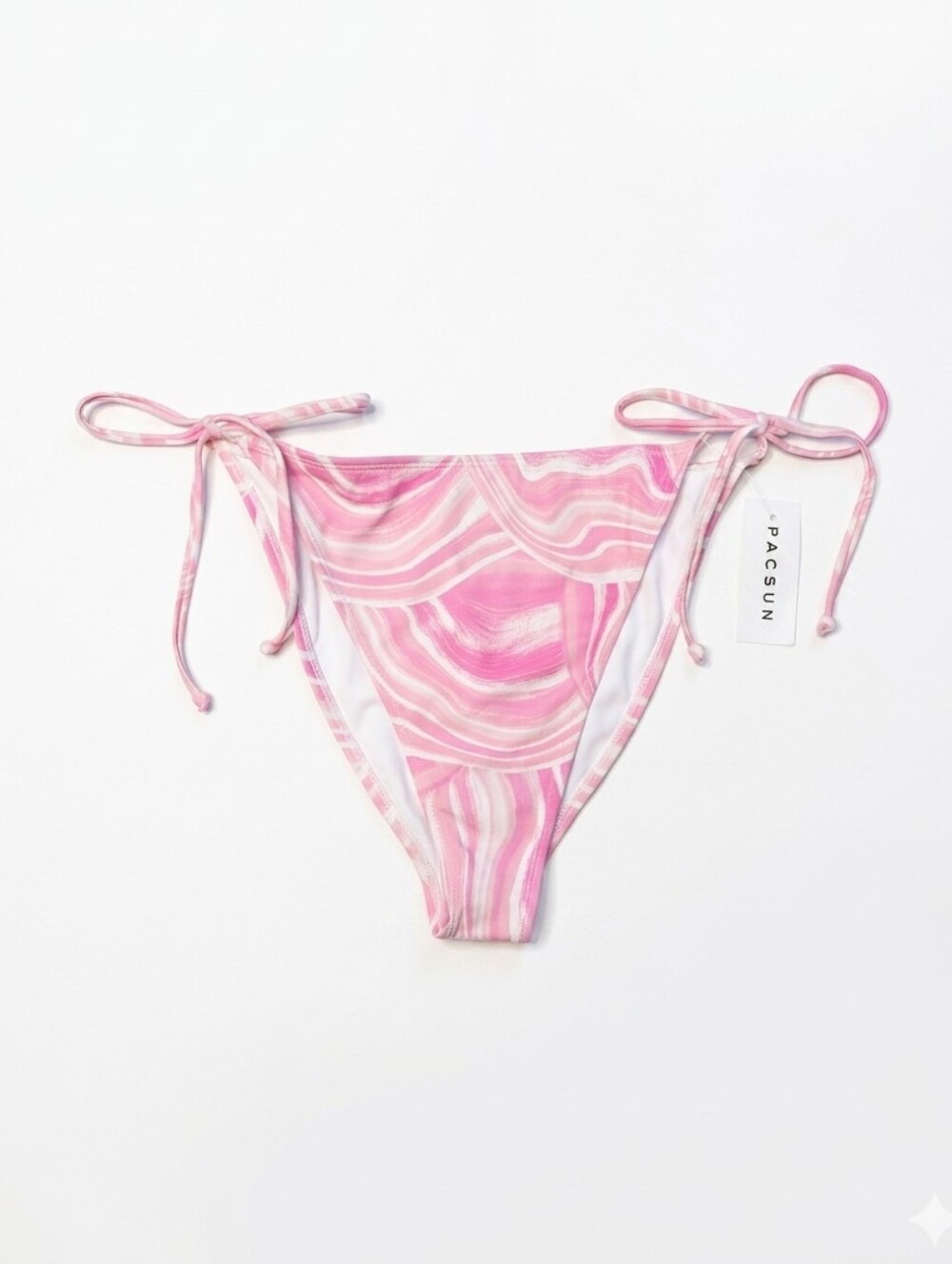 PacSun Pink Bethany Side Tie Bikini Bottom | Size XL